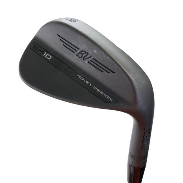 【中古】 タイトリスト VOKEY SPIN MILLED SM10 ジェットブラック 48°/10°F ウェッジ WG BV 105 (フレックスその他) メンズ 男性用 右利き 右用 Cランク ゴルフクラブ