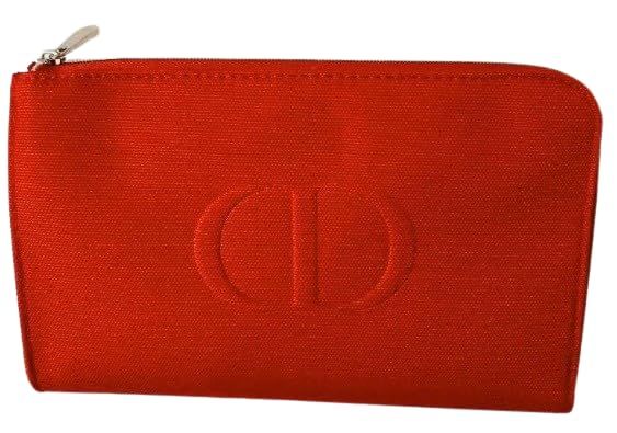 ディオール ビューティー Dior Beauty ポーチ 小物入れ かわいい 化粧ポーチ 赤 レッド 薄型 化粧 かわいい 小物入れ メイク コスメ [並行輸入品]pms