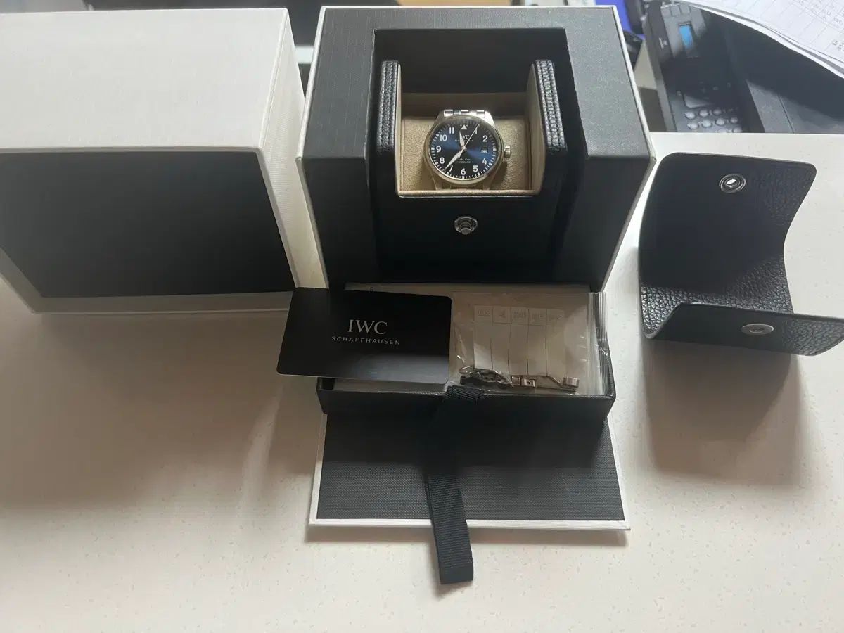 IWC マーク18 プチ・プランス エディション デニムブルーダイヤル 出品