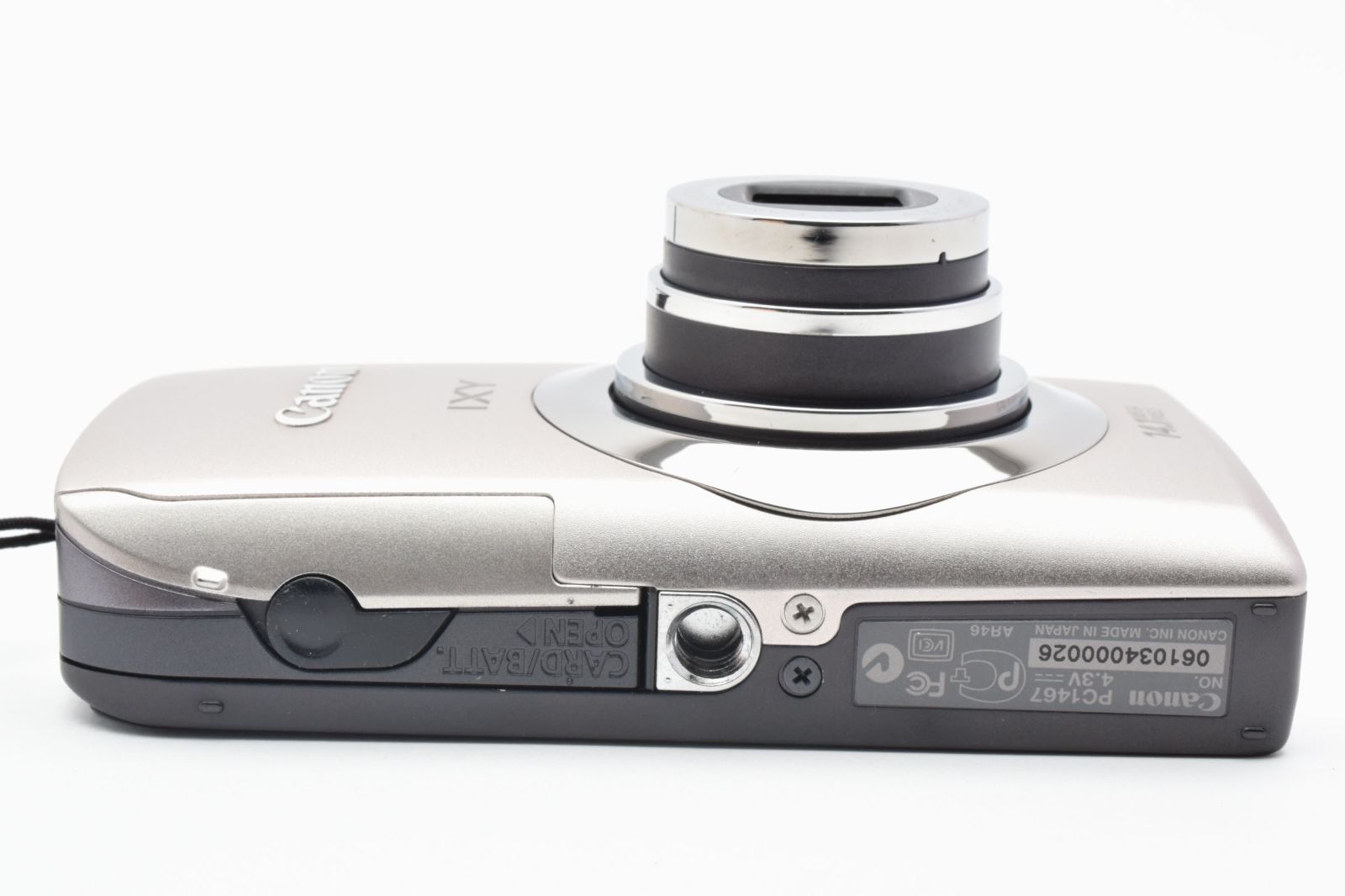 ☆極上美品☆キヤノン Canon IXY 10S PC1467 シルバー 元箱付属