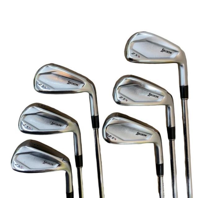 【中古】 ダンロップ SRIXON ZX4 6S アイアンセット IR NS PRO 950GH neo (フレックスS) メンズ 男性用 右利き 右用 Cランク ゴルフクラブ