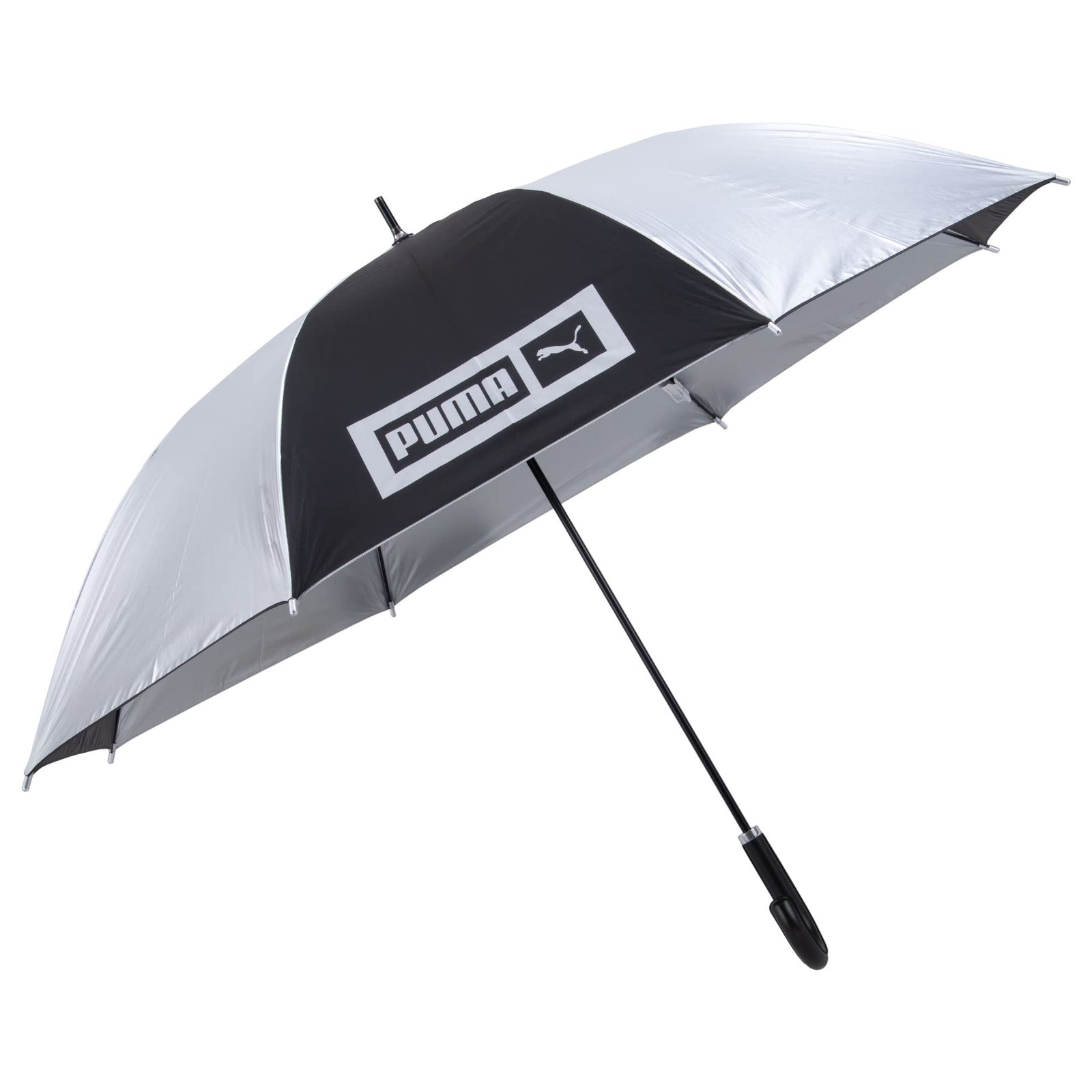 【新品】プーマ(Puma) 紳士 晴雨兼用 張分 ジャンプ傘 70cm×8R シルバー PBP60JP70 fc22c20d