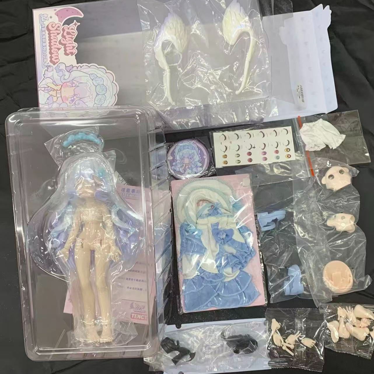 即納☆初回予約特典あり☆TENCYスタジオ 光と影 光翼学院 1/8 スケール 