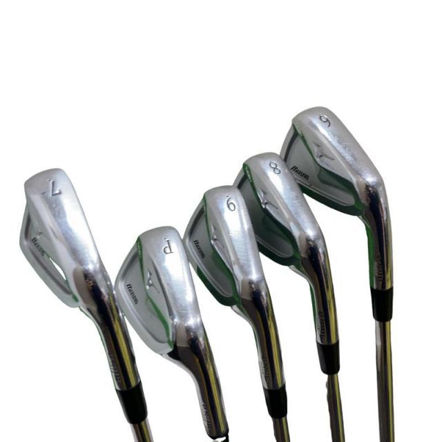 【中古】 ミズノ MP-55 6S アイアンセット IR 純正特注シャフト (フレックスS) メンズ 男性用 右利き 右用 Cランク ゴルフクラブ