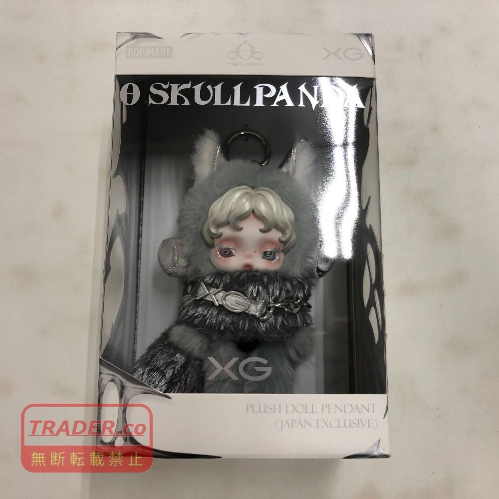 SKULLPANDA XG ぬいぐるみペンダント 2 02w23859 POP MART SKULLPANDA × XG ぬいぐるみペンダント ※未開封