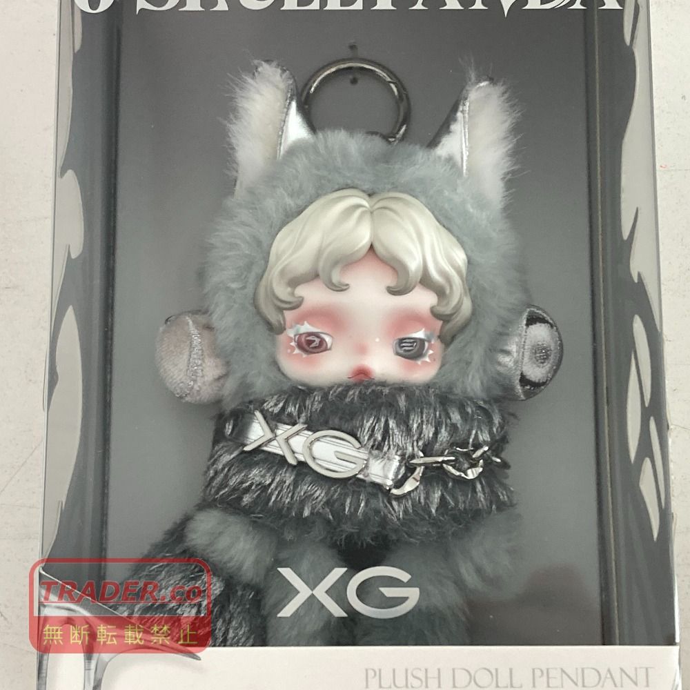 02w23859 POP MART SKULLPANDA × XG ぬいぐるみペンダント ※未開封