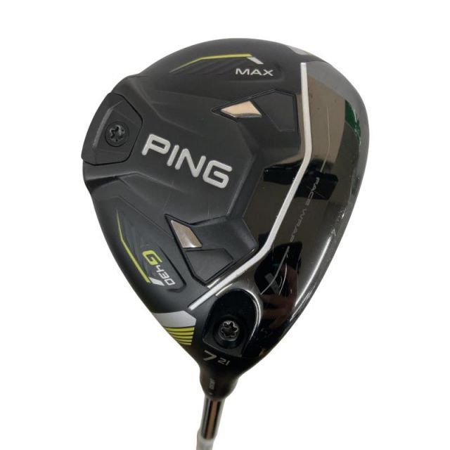 【中古】 ピン G430 MAX 7W フェアウェイウッド FW PING TOUR 2.0 CHROME 75(FW) (フレックスR) メンズ 男性用 右利き 右用 Cランク ゴルフクラブ 30,493円
