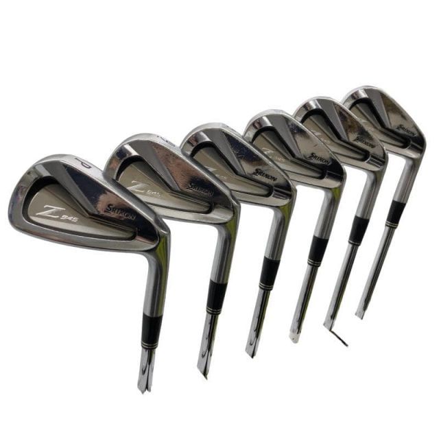 【中古】 ダンロップ SRIXON Z545 6S アイアンセット IR NS PRO 980GH D.S.T (フレックスS) メンズ 男性用 右利き 右用 Cランク ゴルフクラブ