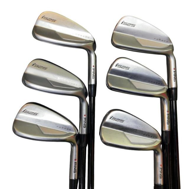【中古】 ピン i525 7S アイアンセット IR ALTA J CB BLACK(IR) (フレックスR) メンズ 男性用 右利き 右用 Cランク ゴルフクラブ