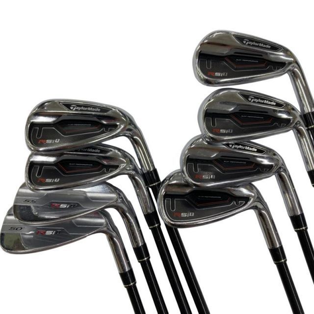【中古】 テーラーメイド RSi 1 8S アイアンセット IR TM7-115 (フレックスR) メンズ 男性用 右利き 右用 Cランク ゴルフクラブ