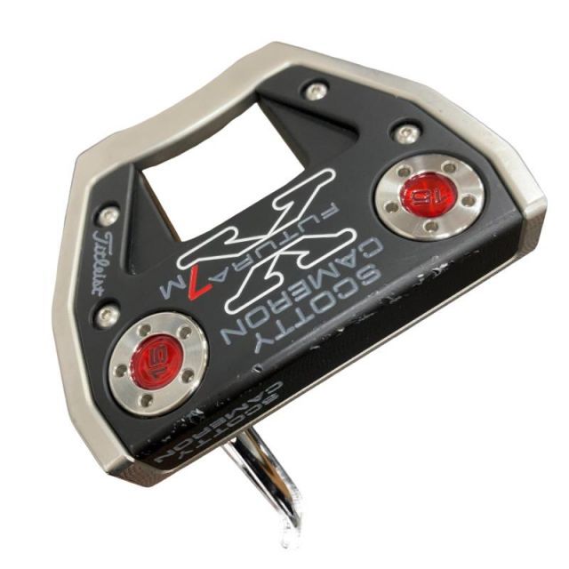 【中古】 タイトリスト SCOTTY CAMERON FUTURA X7M 34インチ パター PT スチール (フレックスその他) メンズ 男性用 右利き 右用 Dランク ゴルフクラブ