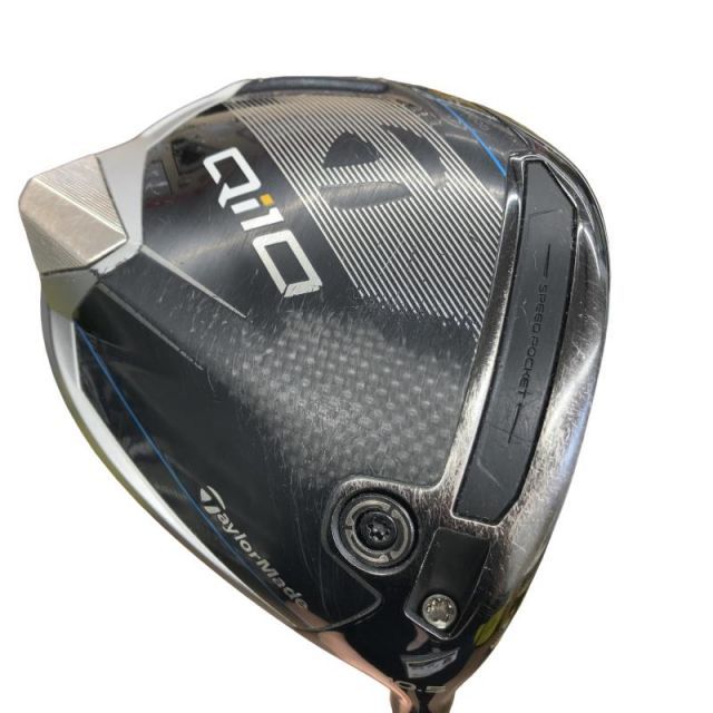 【中古】 テーラーメイド Qi10 10.5° ドライバー DR リシャフト (フレックスその他) メンズ 男性用 右利き 右用 Dランク ゴルフクラブ