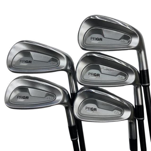 【中古】 プロギア PRGR 03(2025) 5S アイアンセット IR Diamana M FOR PRGR(2025 IR) (フレックスSR) メンズ 男性用 右利き 右用 Cランク ゴルフクラブ