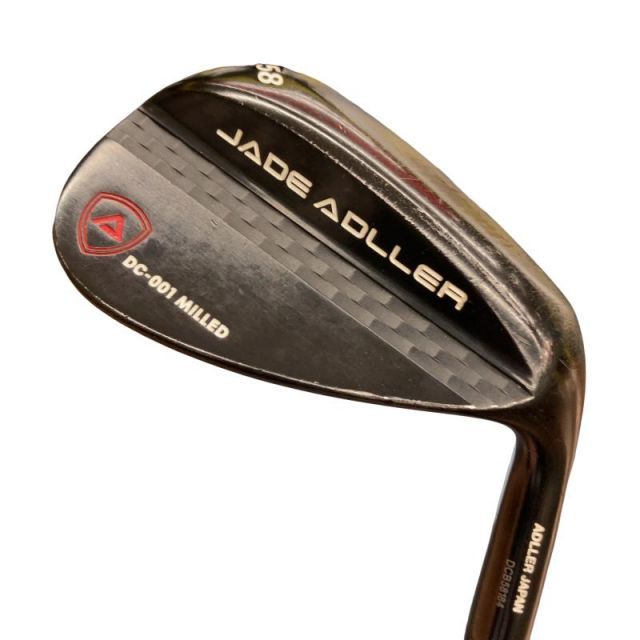 【中古】 アドラージャパン JADE ADLLER DC-001(ブラック) 58° ウェッジ WG 純正特注シャフト (フレックスS) メンズ 男性用 右利き 右用 Cランク ゴルフクラブ