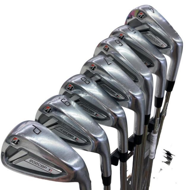 【中古】 ブリヂストン TOUR B 202CBP 7S アイアンセット IR NS PRO MODUS3 TOUR105 (フレックスS) メンズ 男性用 右利き 右用 Cランク ゴルフクラブ