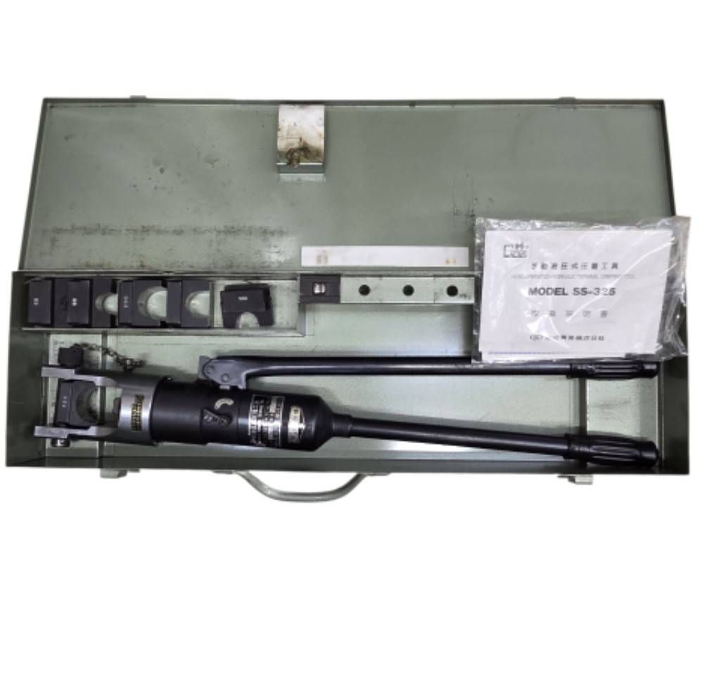 S94924 カクタス 手動式圧着工具 ケース付 電線 SS-325