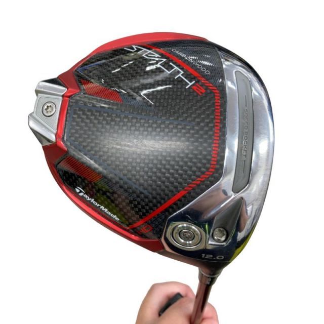 【中古】 テーラーメイド STEALTH2 HD 12° レディース ドライバー DR TENSEI RED TM40(STEALTH DR) (フレックスL) レディース 女性用 右利き 右用 Cランク ゴルフクラブ