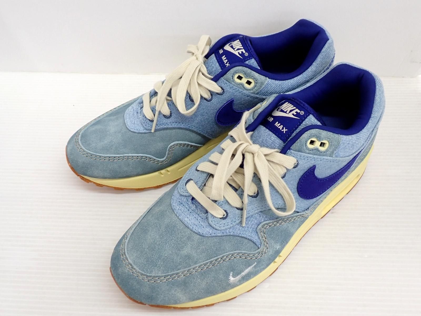 ★8437☆NIKE ナイキ AIR MAX 1 PREMIUM DIRTY DENIM エア マックス 1 プレミアム ダーティーデニム DV3050-300　27㎝