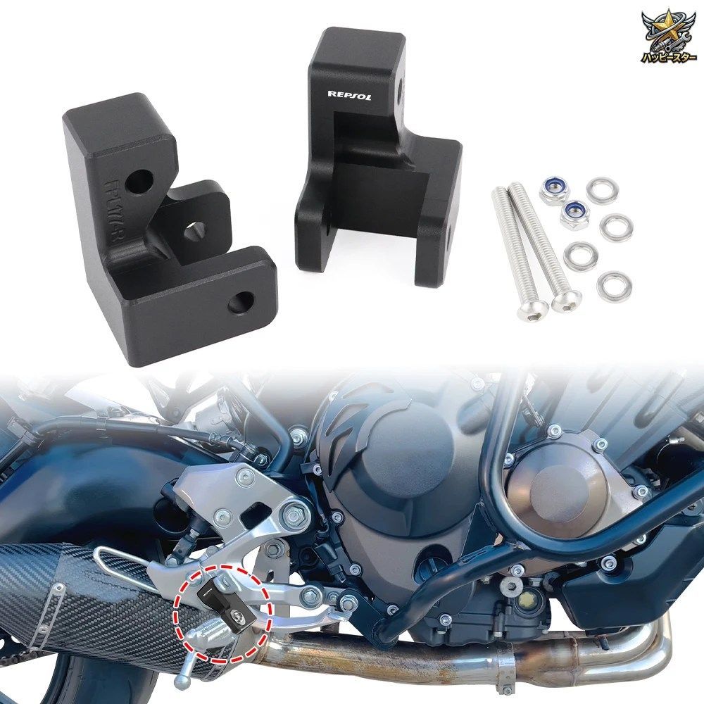 オートバイライダー用フットペグ/フットレスト/フロントフットペグロワーブラケット CBR600RR 2007-2024 2025 ホンダ カスタムパーツ