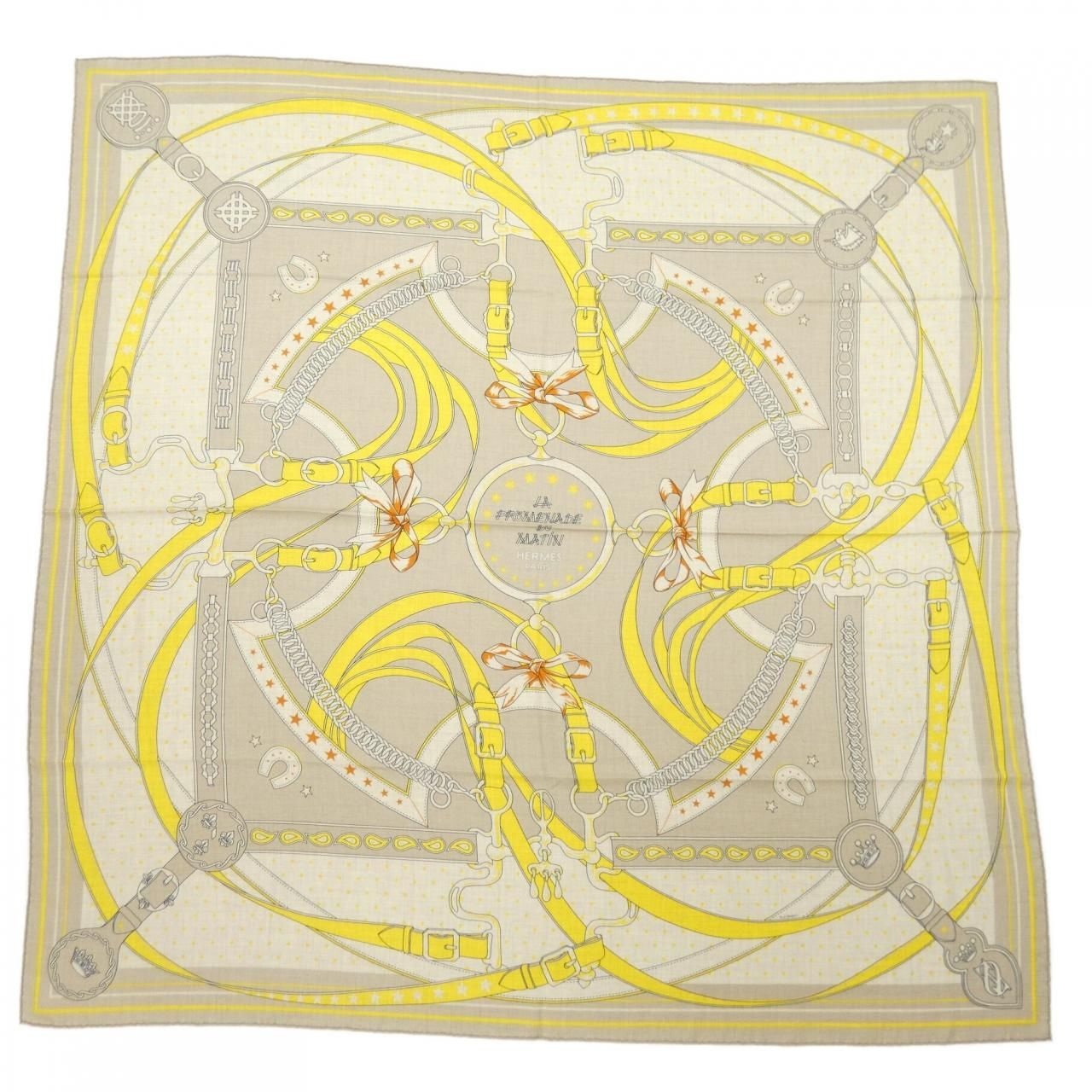 エルメス HERMES LA PROMENADE DU MATIN BANDANA H243986S カレジェアン140 ショール 82,830円