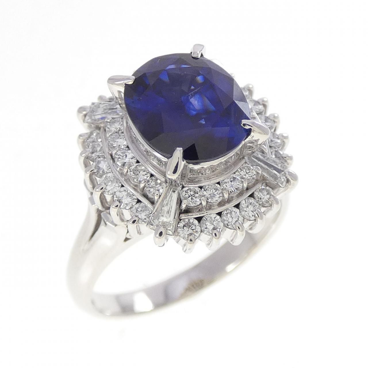 PT900 サファイヤ リング 2.22CT