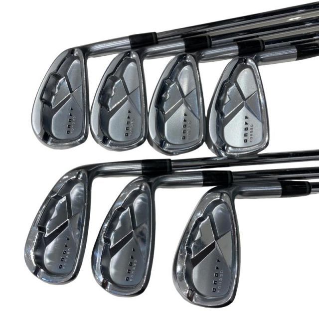 【中古】 ダイワ(グローブライド) ONOFF FORGED(2011) 8S アイアンセット IR 純正特注シャフト (フレックスS) メンズ 男性用 右利き 右用 Cランク ゴルフクラブ