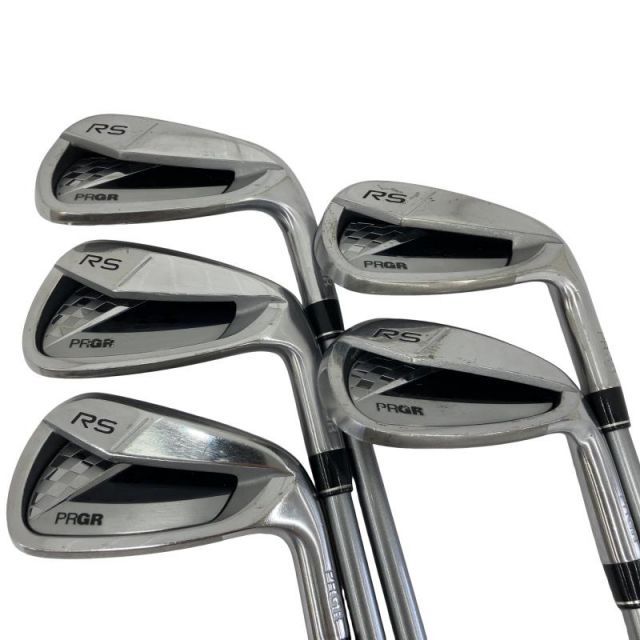 【中古】 プロギア RS チタンフェース 5S アイアンセット IR RS(アイアン) (フレックスSR) メンズ 男性用 右利き 右用 Dランク ゴルフクラブ