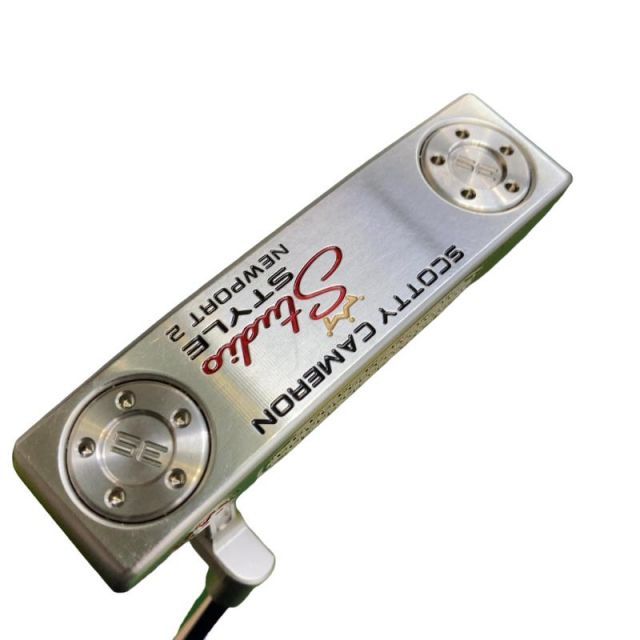 【中古】 タイトリスト SCOTTY CAMERON STUDIO STYLE NEWPORT 2(2025) 33インチ パター PT スチール (フレックスその他) メンズ 男性用 右利き 右用 Cランク ゴルフクラブ