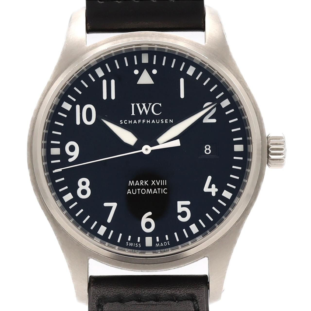 【ノーメンテナンス還元価格】IWC パイロットウォッチ･マークXVIII IW327009 SS 自動巻 229,800円