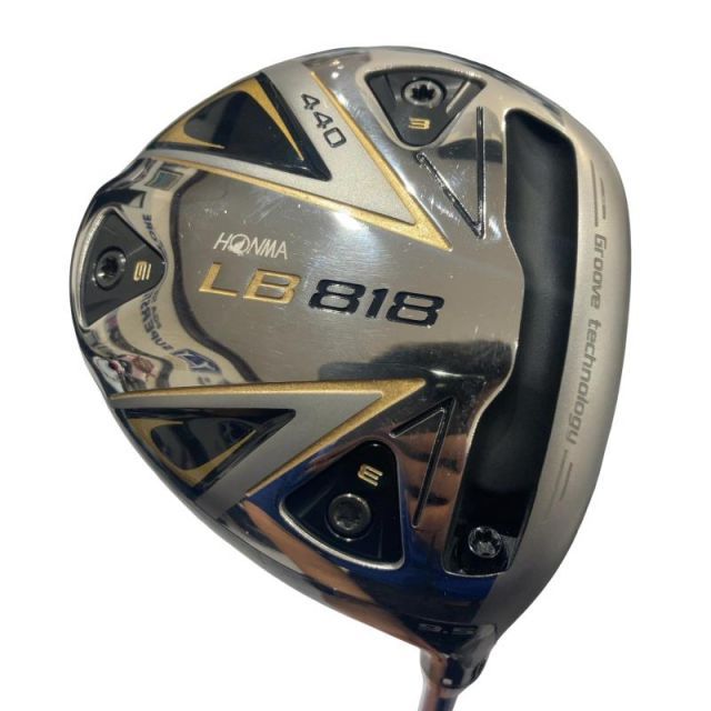 【中古】 本間ゴルフ LB-818 440 9.5° ドライバー DR 純正特注シャフト (フレックスS) メンズ 男性用 右利き 右用 Cランク ゴルフクラブ