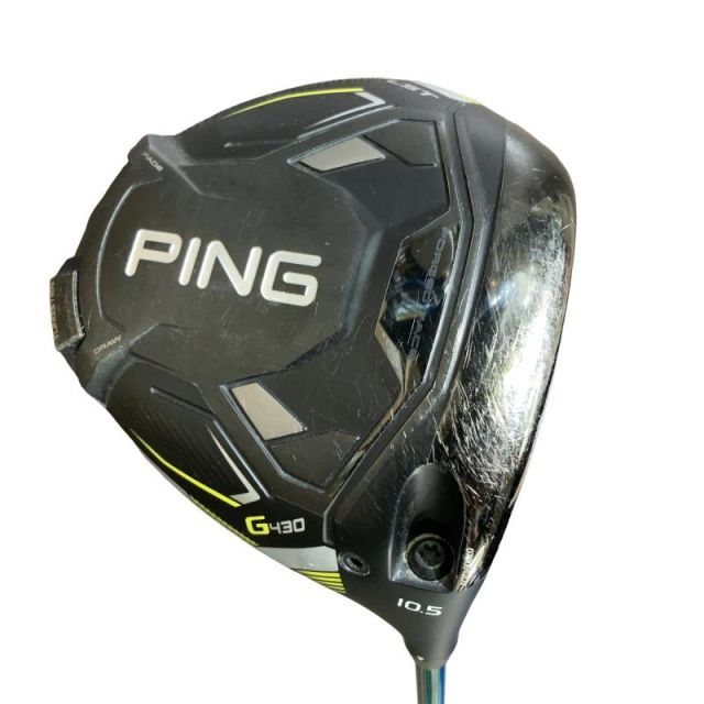 【中古】 ピン G430 LST 10.5° ドライバー DR 純正特注シャフト (フレックスS) メンズ 男性用 右利き 右用 Cランク ゴルフクラブ