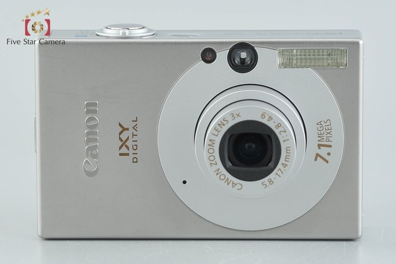 中古】Canon キヤノン IXY Digital 10 シルバー コンパクトデジタル