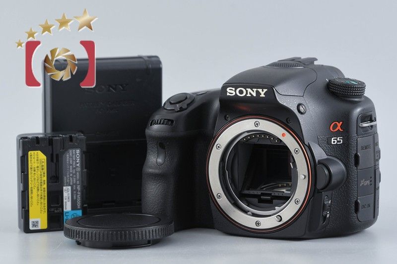 中古】SONY ソニー α65 SLT-A65V デジタル一眼レフカメラ - メルカリ