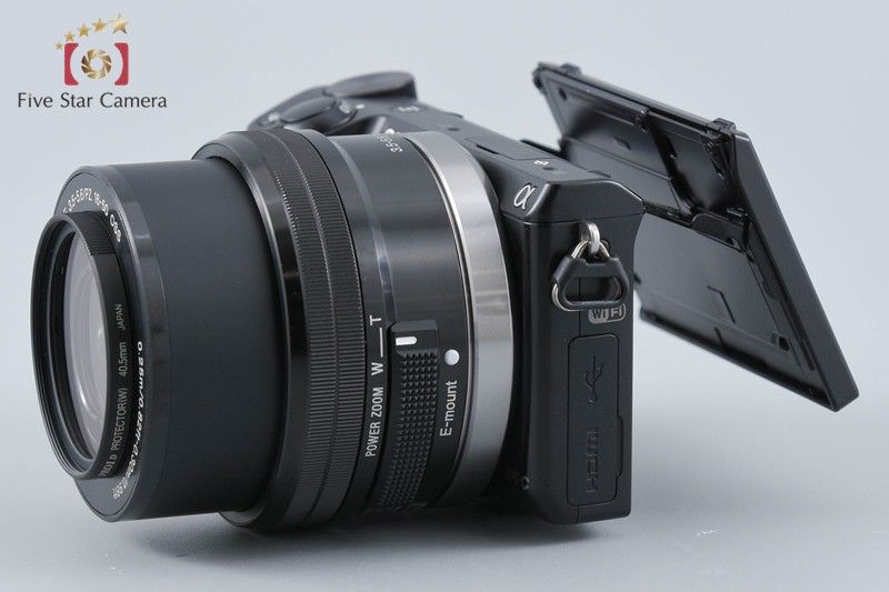 中古】SONY ソニー α NEX-5R パワーズームレンズキット ブラック