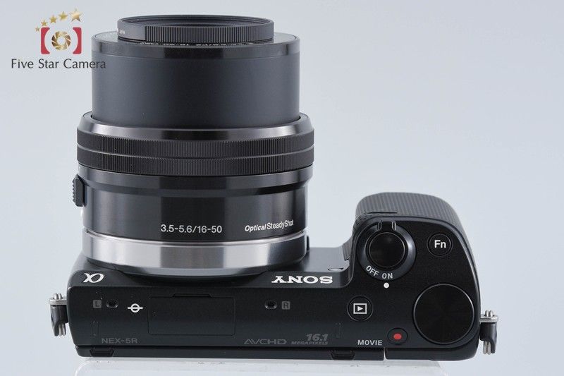 中古】SONY ソニー α NEX-5R パワーズームレンズキット ブラック