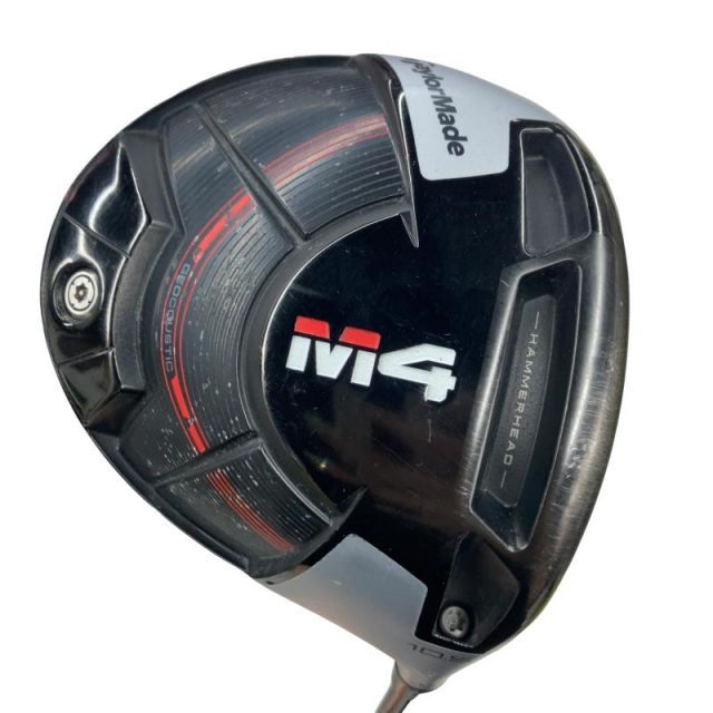 【中古】 テーラーメイド M4(2021) 10.5° ドライバー DR Fujikura ATMOS Red 5 (フレックスR) メンズ 男性用 右利き 右用 Cランク ゴルフクラブ