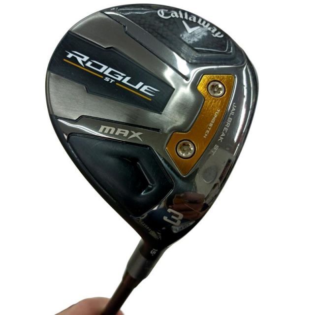 【中古】 キャロウェイ ROGUE ST MAX 3W フェアウェイウッド FW VENTUS 5 for CW(ROGUE ST FW) (フレックスS) メンズ 男性用 右利き 右用 Cランク ゴルフクラブ