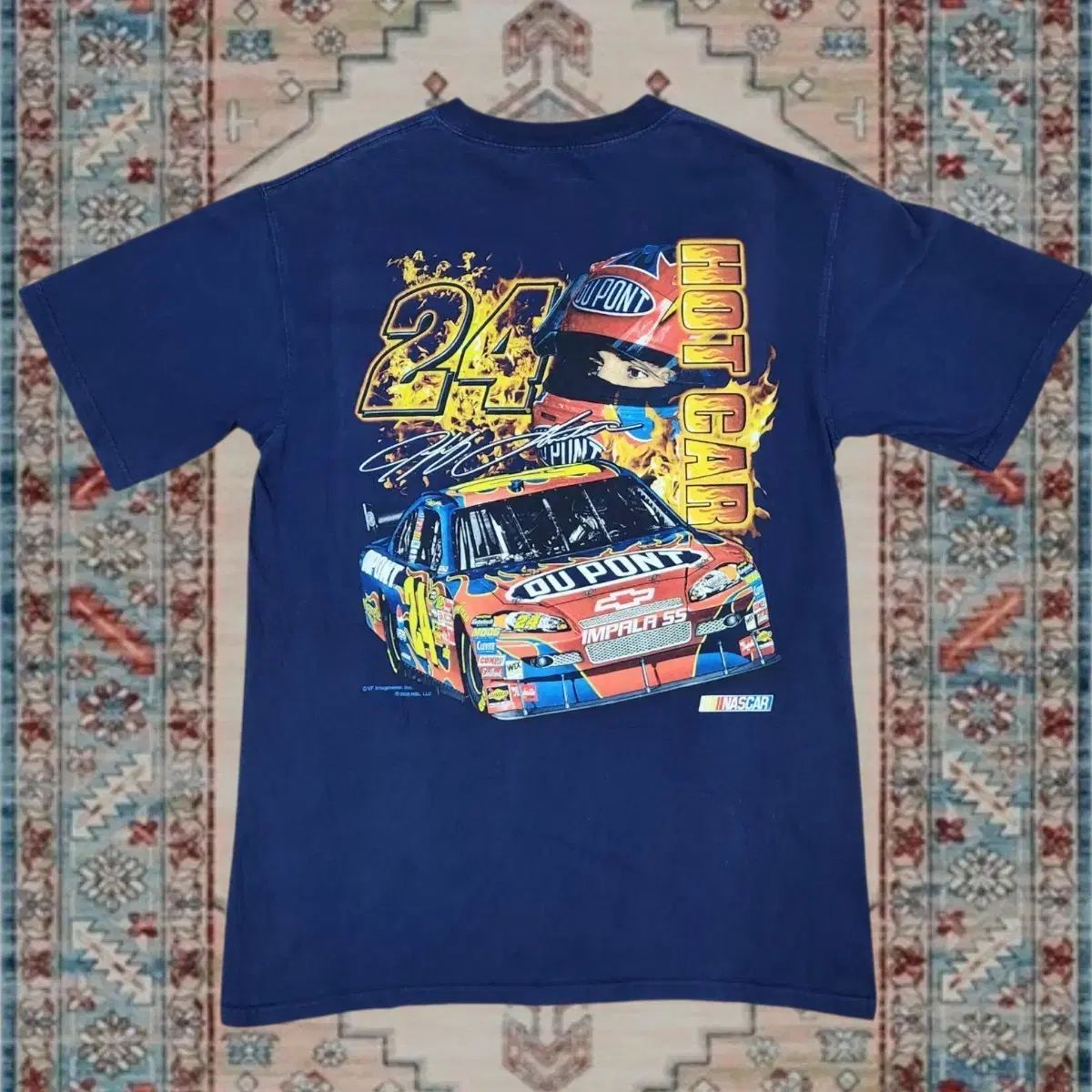 2008 ジェフ(JEFF) ゴー(GO) ナスカー(NASCAR) 24 デュポン(DUPONT) レーシン(RACING) Tシャツ(T-SHIRT) M