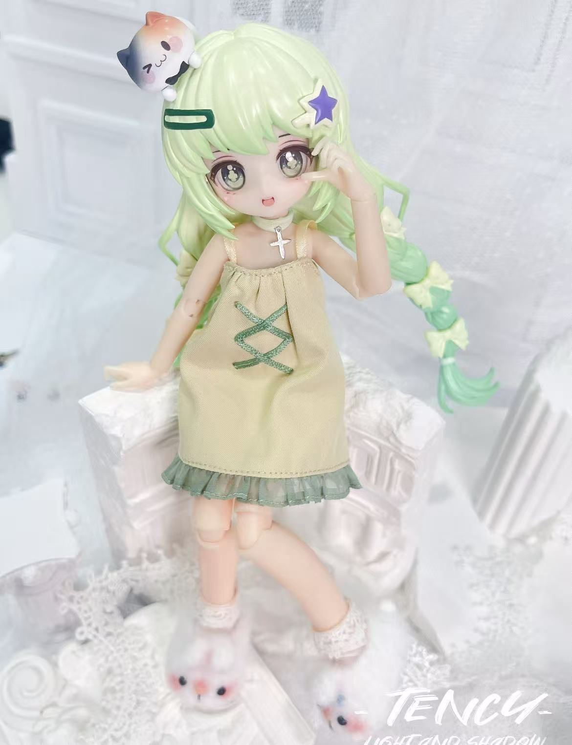 即納☆初回予約特典あり☆TENCYスタジオ 光と影 光翼学院 1/8 スケール