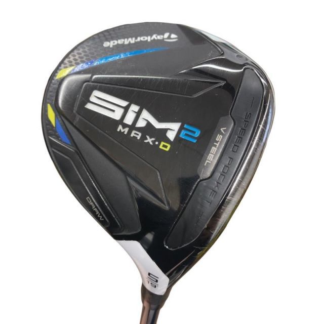 【中古】 テーラーメイド SIM2 MAX-D 5W フェアウェイウッド FW TENSEI BLUE TM50(SIM2 FW) (フレックスS) メンズ 男性用 右利き 右用 Cランク ゴルフクラブ
