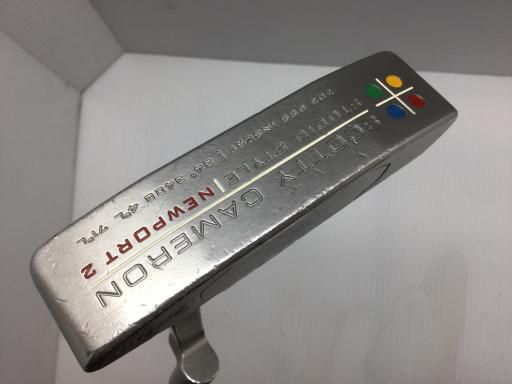 【中古】 タイトリスト SCOTTY CAMERON STUDIO STYLE NEWPORT 2 340G 34インチ パター PT スチール (フレックスその他) メンズ 男性用 右利き 右用 Cランク ゴルフクラブ
