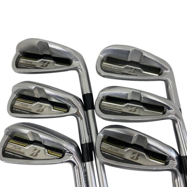 【中古】 ブリヂストン BRIDGESTONE JGR HYBRID FORGED 9S アイアンセット IR Air Speeder J J16-12I (フレックスその他) メンズ 男性用 右利き 右用 Dランク ゴルフクラブ