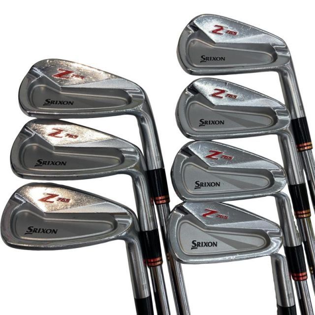 【中古】 ダンロップ SRIXON Z765 8S アイアンセット IR NS PRO MODUS3 TOUR105 (フレックスS) メンズ 男性用 右利き 右用 Cランク ゴルフクラブ