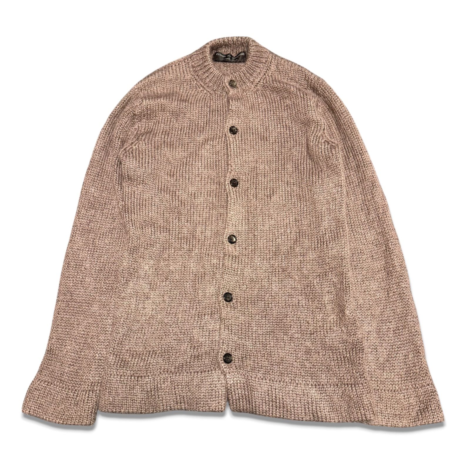 COMME des GARCONS HOMME PLUS コムデギャルソンオムプリュス　AD1995　95AW　スリープ期　モヘア調　カーディガン　メンズ　アーカイブ