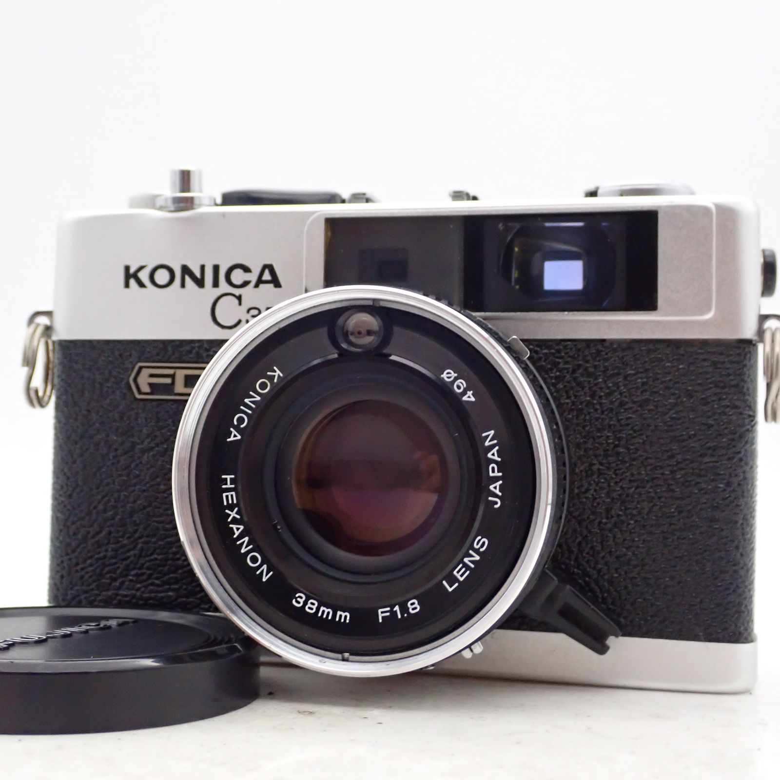 美品 KONICA C35 FD HEXANON 38mm f1.8 レンジファインダー コンパクト