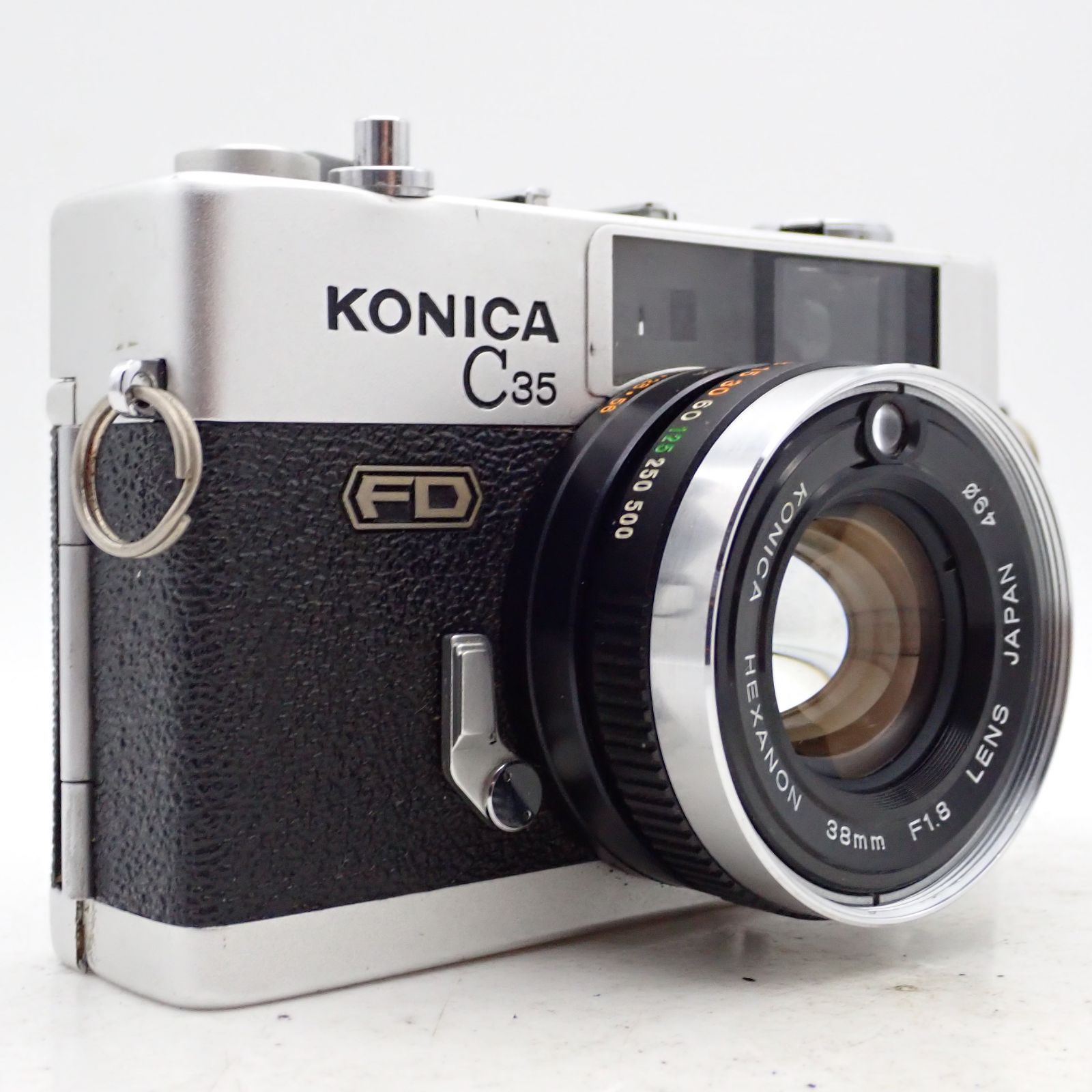 美品 KONICA C35 FD HEXANON 38mm f1.8 レンジファインダー コンパクト