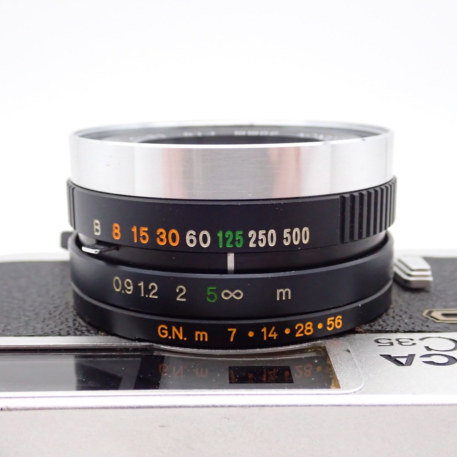 美品 KONICA C35 FD HEXANON 38mm f1.8 レンジファインダー コンパクト