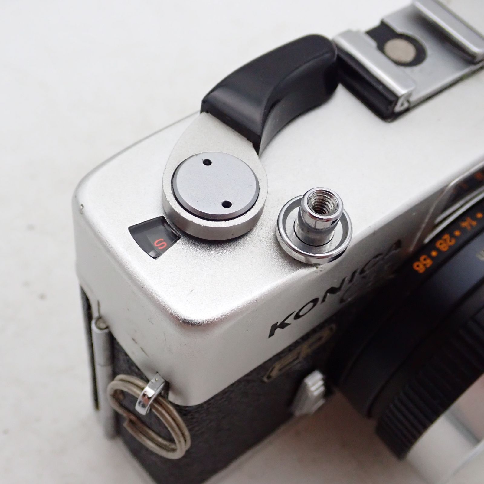 美品 KONICA C35 FD HEXANON 38mm f1.8 レンジファインダー コンパクト