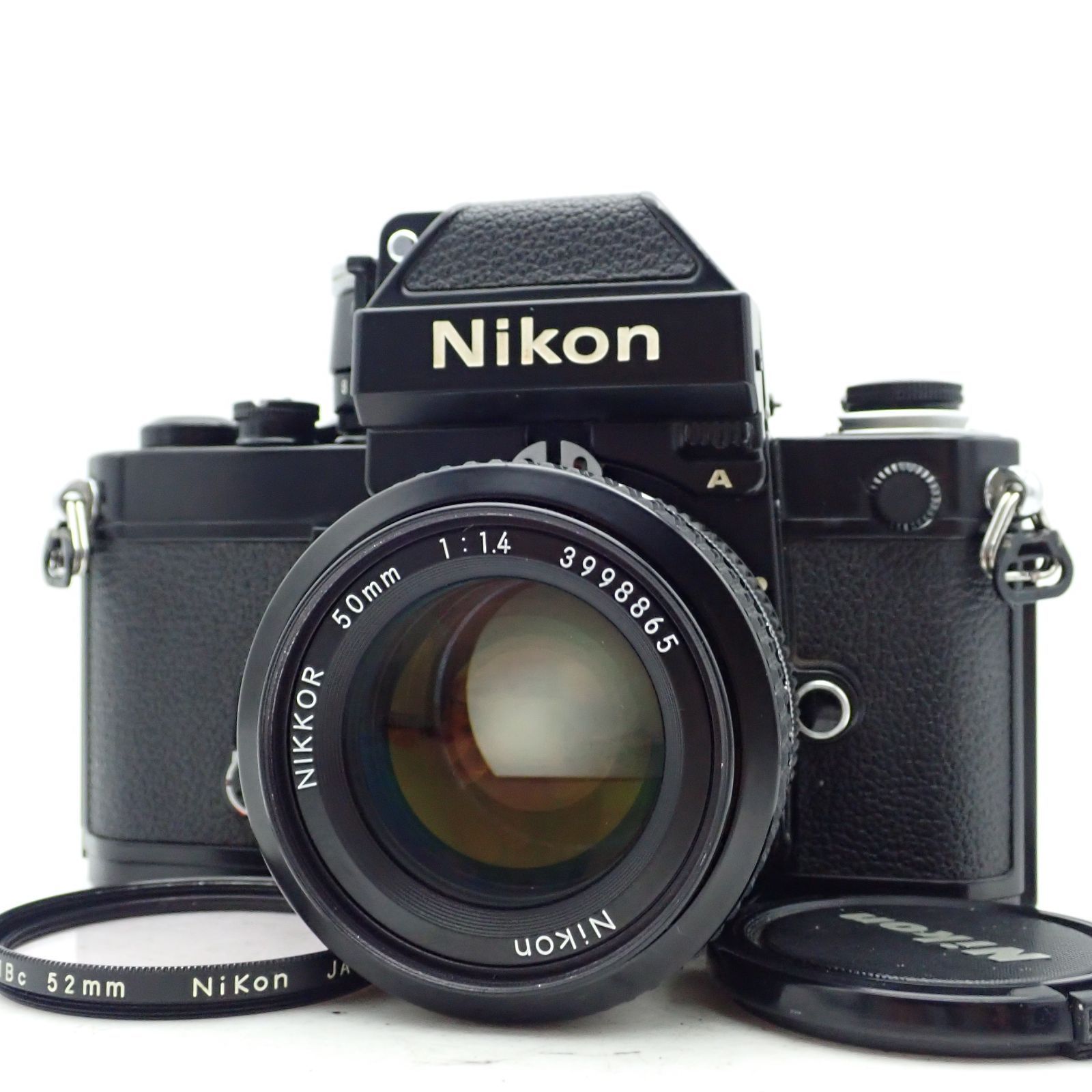 美品 Nikon F2 フォトミックA DP-11 ブラック 一眼レフフィルムカメラ 7769840 Ai Nikkor 50mm f1.4 標準 単焦点 マニュアル オールドレンズ 3998865