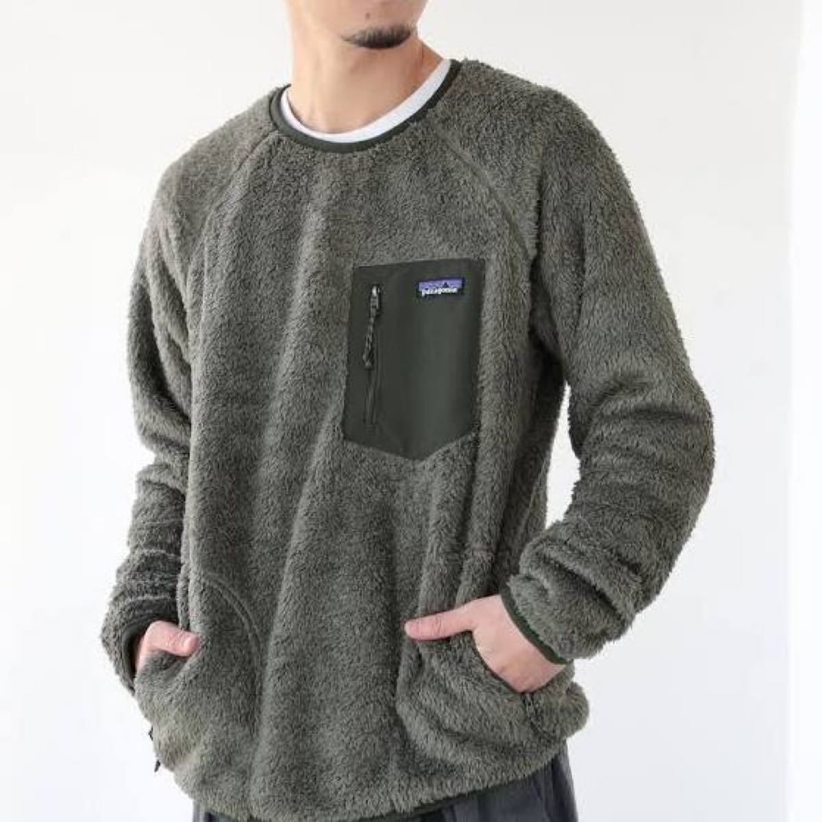 パタゴニア　PATAGONIA M's Los Gatos Fleece Crew メンズ ロス ガトス クルー Mサイズ　フリース 25895 FORGE GREY(FGE) グレー